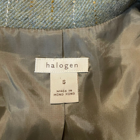 Halogen Wool Tweed Women’s Blazer Sz S - Picture 5 of 6